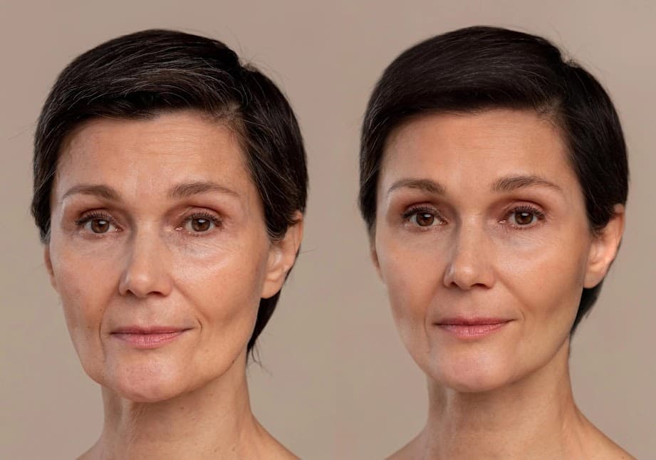 Exosome-before-after-face-woman