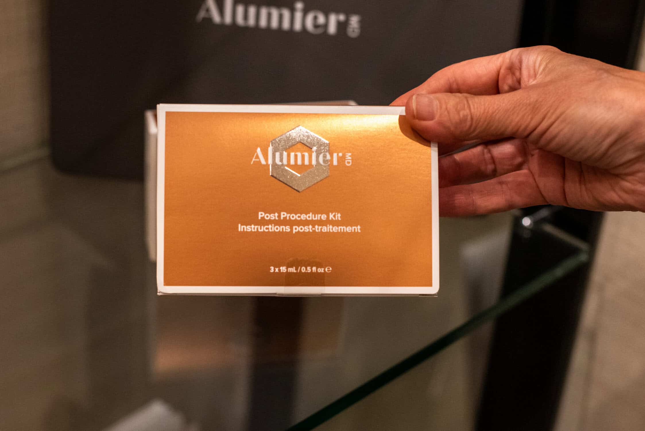Post procedure alumier kit